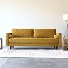 Daphne Sofa (Gold Velvet) | Mid in Mod | Houston TX | Best Furniture stores in Houston