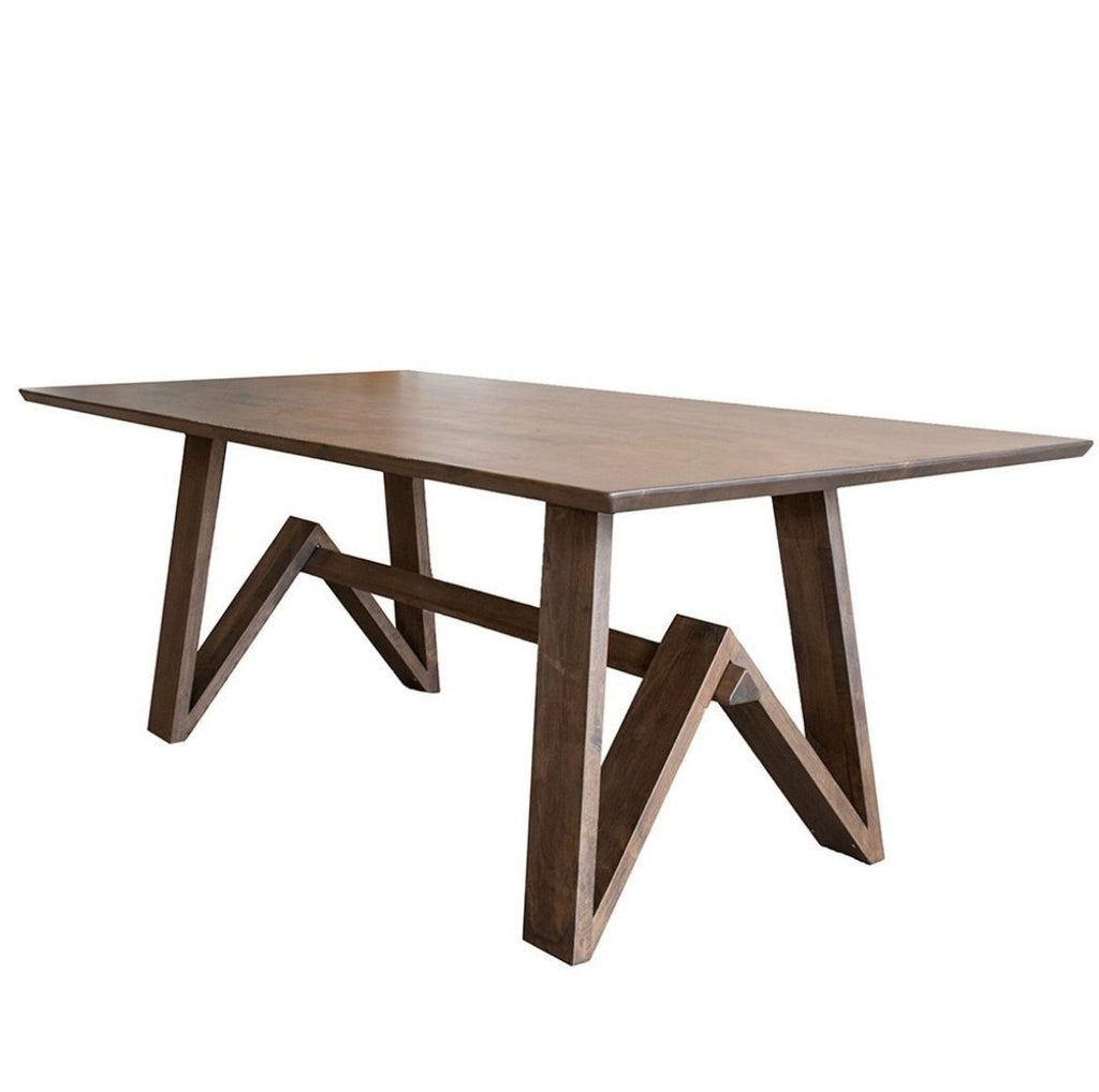 Modern Denver Solid Wood Dining Table | Mid in Mod | Houston TX | Best Furniture stores in Houston