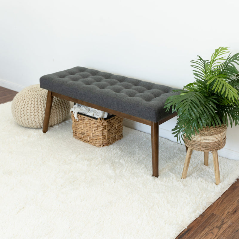 Julie Fabric Modern Bench  | MidinMod | Houston TX | Best Furniture stores in Houston