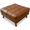 Kano Ottoman - Cognac Leather | MidinMod | Houston TX | Best Furniture stores in Houston