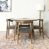 Fiona Dining set with 4 Juliet Dining Chairs (Fabric) - MidinMod Houston Tx Mid Century Furniture Store - Dining Tables 4
