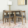 Fiona Dining set with 4 Juliet Dining Chairs (Fabric) - MidinMod Houston Tx Mid Century Furniture Store - Dining Tables 6