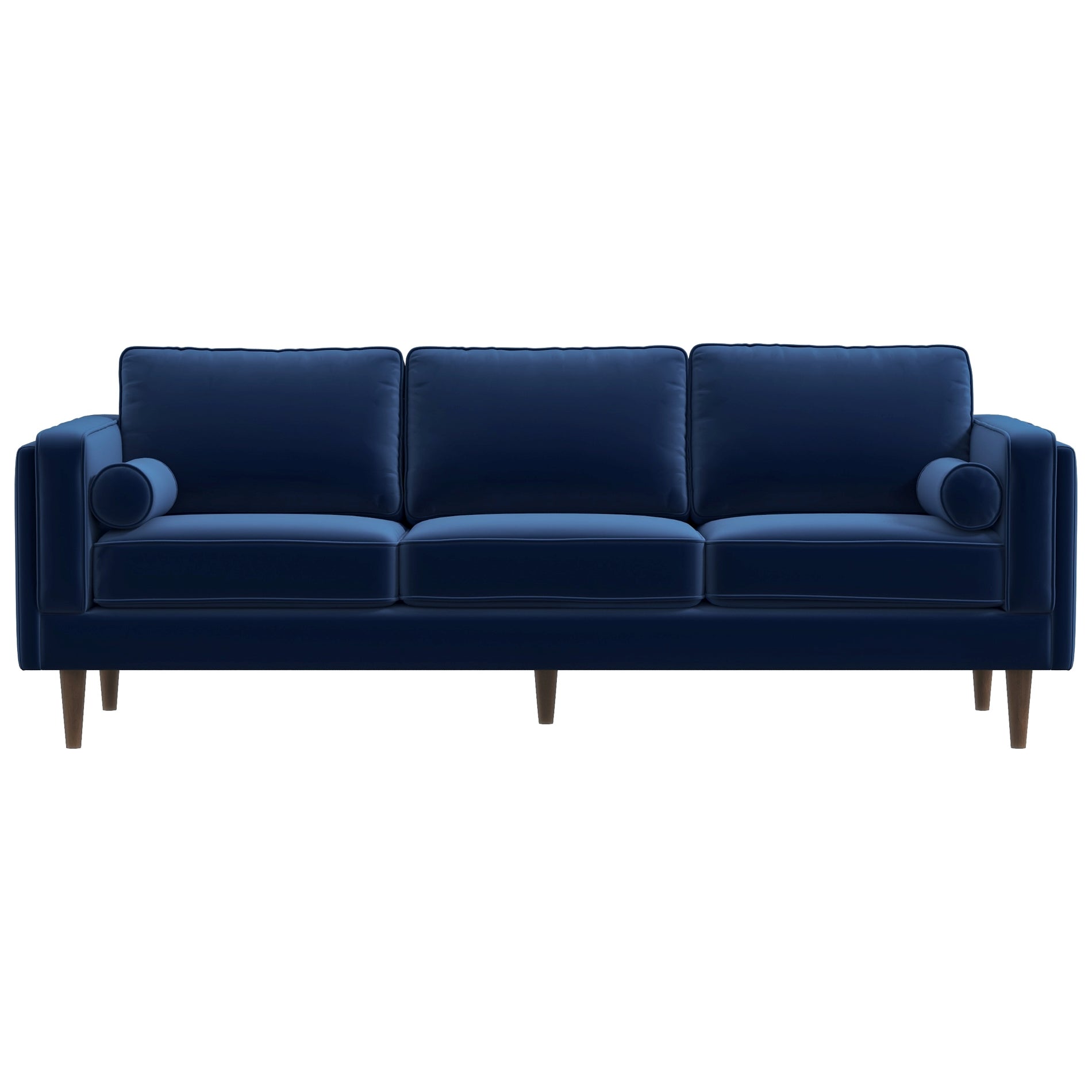 Fordham Sofa (Navy Blue Velvet) | Mid in Mod | Houston TX