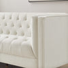 Houston Beige Boucle Modern Sofa - MidinMod Houston Tx Mid Century Furniture Store - Sofas 6