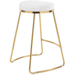 Bissel Beige Boucle Counter Stool  | MidinMod | Houston TX | Best Furniture stores in Houston