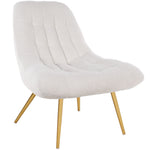 Edna Lounge Chair - Beige Boucle | MidinMod | Houston TX | Best Furniture stores in Houston