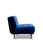 Kano Lounge Chair - Navy Blue Velvet | MidinMod | Houston TX | Best Furniture stores in Houston