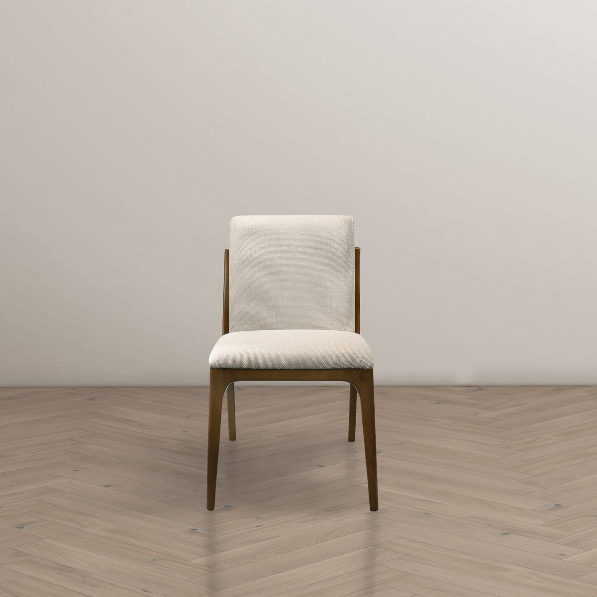Griffin Cream Fabric Dining Chair - MidinMod Houston Tx Mid Century Furniture Store - Dining Chairs 4