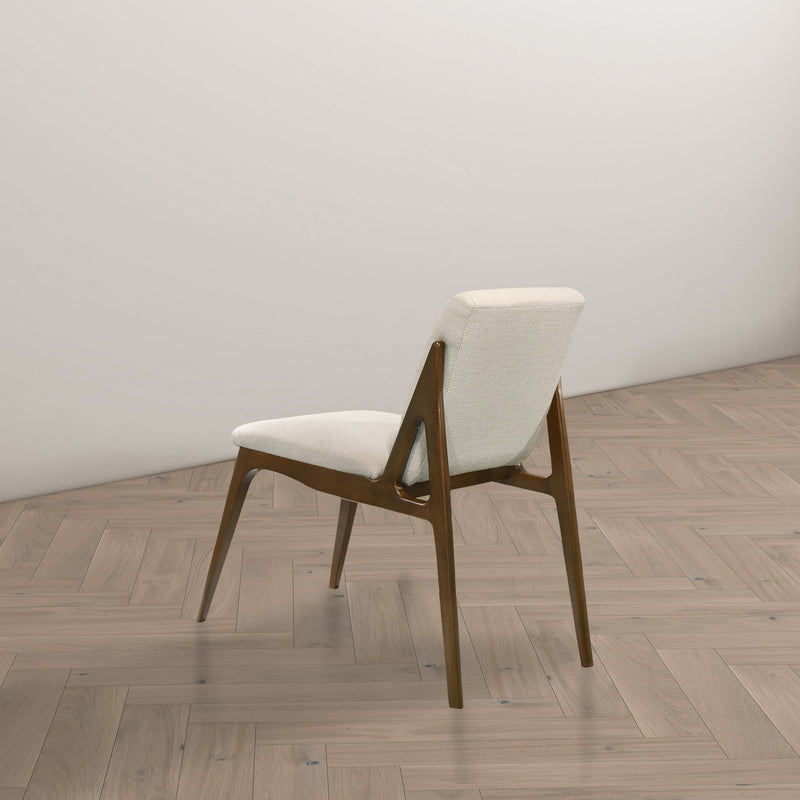 Griffin Cream Fabric Dining Chair - MidinMod Houston Tx Mid Century Furniture Store - Dining Chairs 6