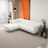 Kano Sectional Left Facing Chaise (Cream Boucle) | MidinMod | Houston TX | Best Furniture stores in Houston