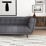 Kano Dark Grey Left Chaise Sectional Sofa | MidinMod | Houston TX | Best Furniture stores in Houston