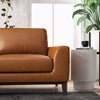 Mayfair Sectional Sofa - Tan Leather Left  Facing  | MidinMod | TX | Best Furniture stores in Houston