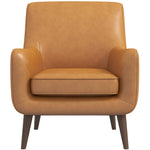 Lexi Leather Lounge Chair - Tan Leather | MidinMod | Houston TX | Best Furniture stores in Houston