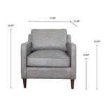 Manhattan Leather Tan Lounge Chair | MidinMod | Houston TX | Best Furniture stores in Houston