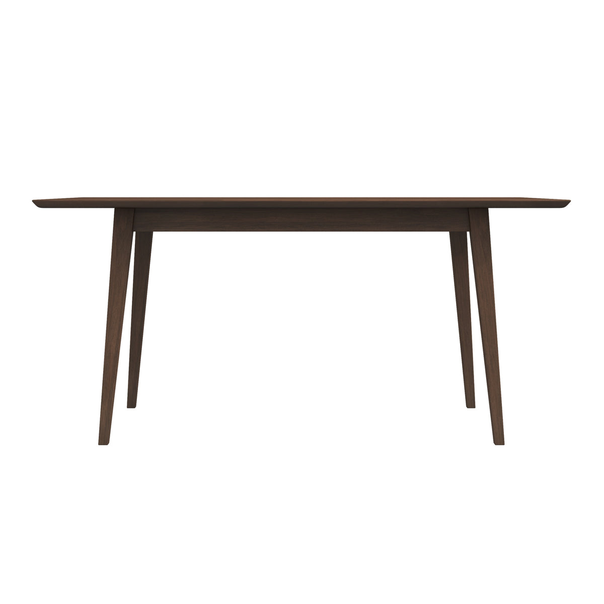 Adira Solid Wood Walnut Large Dining Table - MidinMod