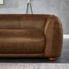 Miller Brown Leather Sofa