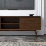 Noak TV Stand for TVs up to 72" - Walnut | MidinMod | TX | Best Furniture stores in Houston