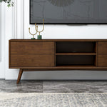 Noak TV Stand for TVs up to 72" - Walnut | MidinMod | TX | Best Furniture stores in Houston