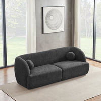 Quinn Grey Boucle Sofa - MidinMod Houston Tx Mid Century Furniture Store - Sofas 2