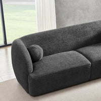 Quinn Grey Boucle Sofa - MidinMod Houston Tx Mid Century Furniture Store - Sofas 6