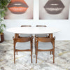 Rixos Dining set - 4 Sterling Space Gray Dining Chairs | MidinMod | TX | Best Furniture stores in Houston