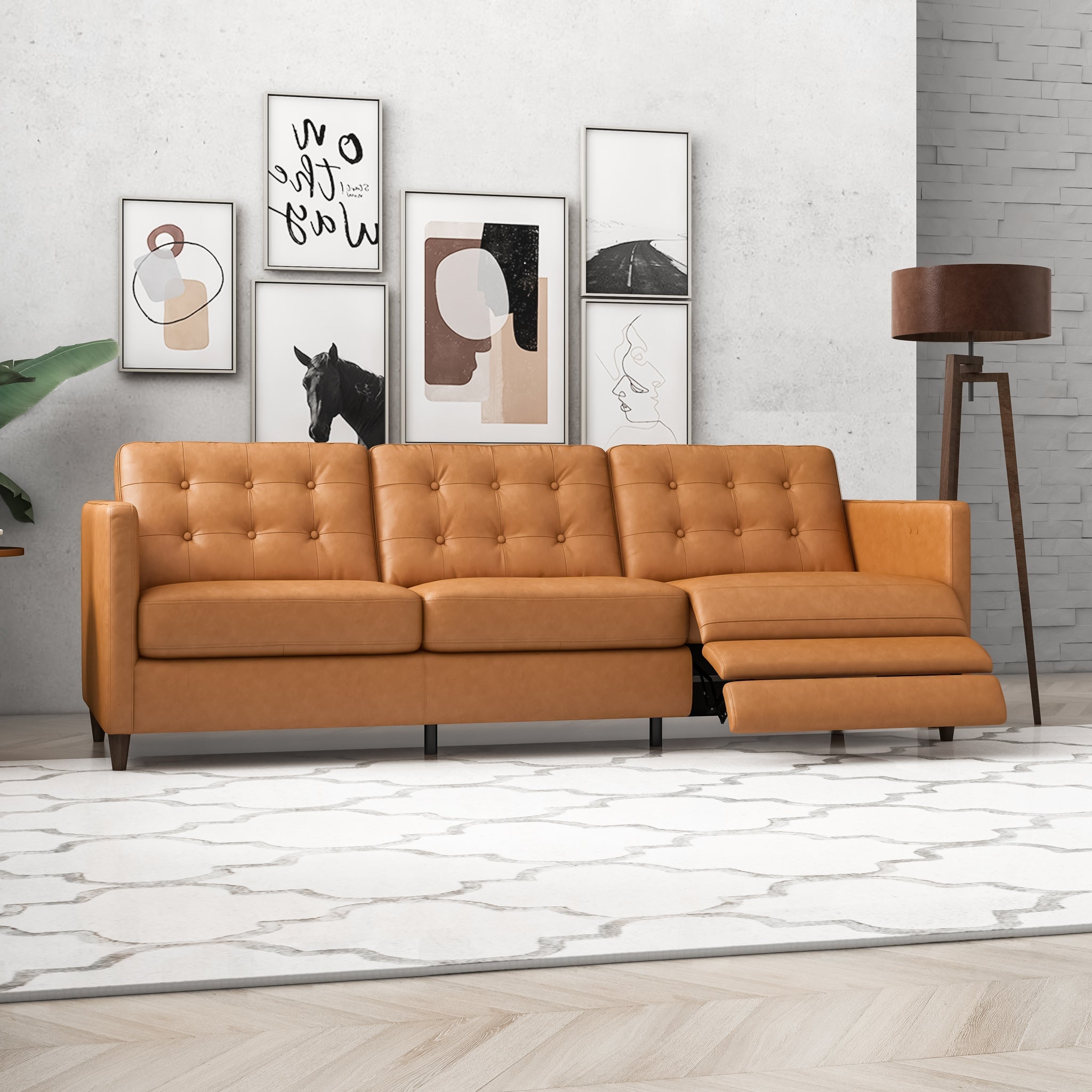 Trendy recliner online sofa