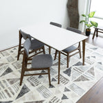 Selena Dining Set - 4 Colins Grey Dining Chairs | MidinMod | TX | Best Furniture stores in Houston