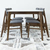 Selena Dining Set - 4 Colins Grey Dining Chairs | MidinMod | TX | Best Furniture stores in Houston
