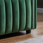 Sierra Sofa - Green Velvet | Mid in Mod | Houston TX | Best Furniture stores in Houston