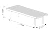 Somerset Mid Century Modern Bench | MidinMod | Houston TX | Best Furniture stores in Houston