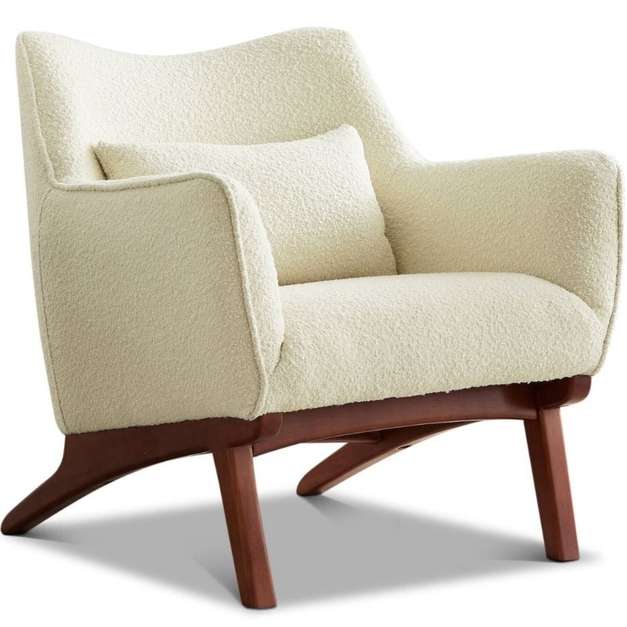 Casper Beige Boucle Armchair - MidinMod