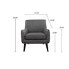 Lexi Leather Lounge Chair - Tan Leather | MidinMod | Houston TX | Best Furniture stores in Houston