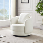 Perth Lounge Chair - Beige Boucle | MidinMod | Houston TX | Best Furniture stores in Houston