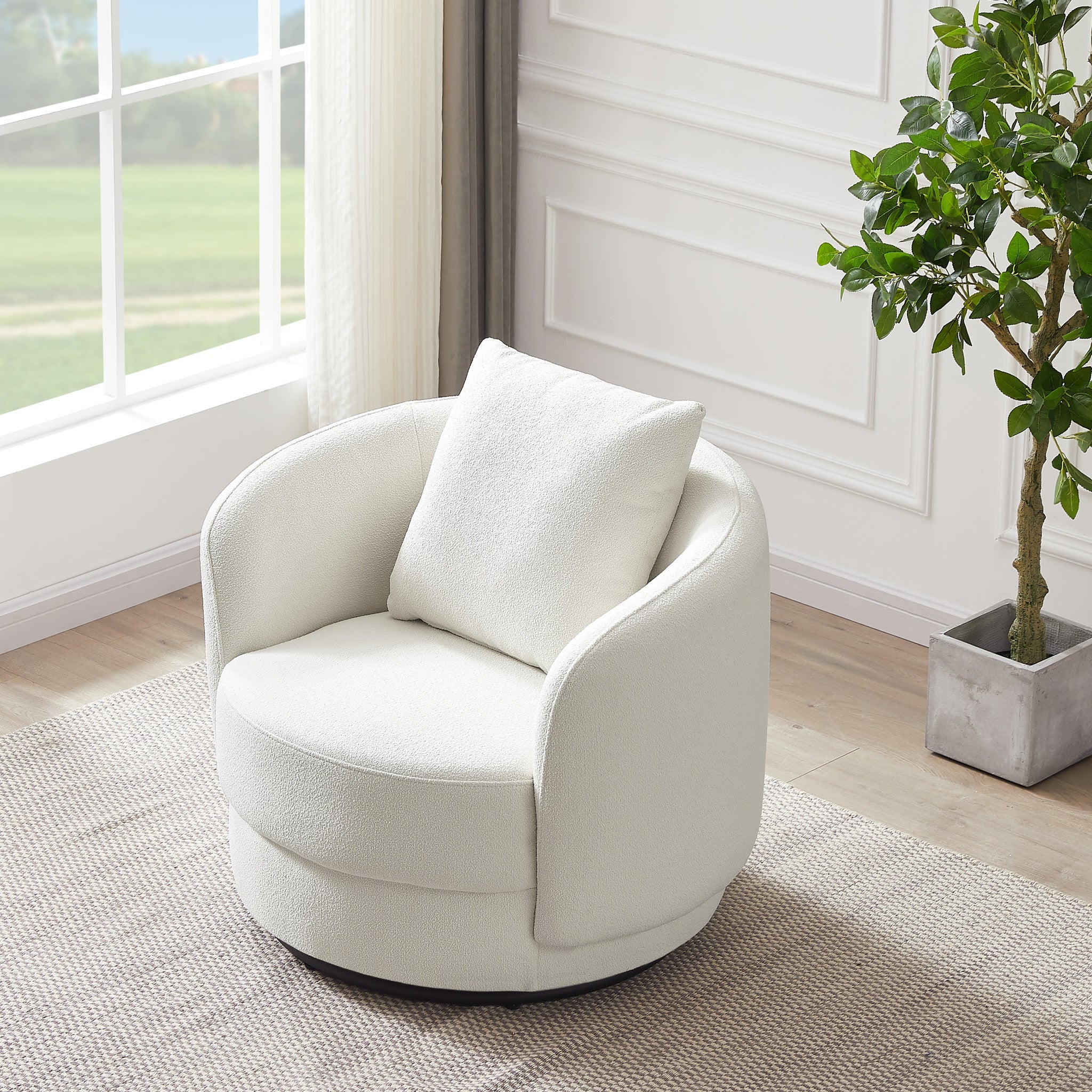 Boucle club online chair