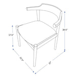 Denver Dining set with 4 Zola Dining Chairs (Fabric) | Mid in Mod | Houston TX | Best Furniture stores in Houston