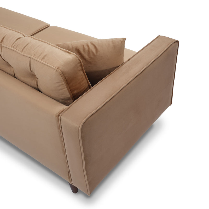 Oregon sofa- Cognac Couch  | MidinMod | Houston TX | Best Furniture stores in Houston