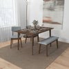 Abbott Dining set - 2 Abbott Chairs & 1 Abbott Bench | MidinMod | TX | Best Furniture stores in Houston