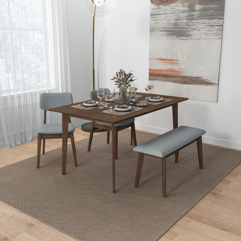 Abbott Dining set - 2 Abbott Chairs & 1 Abbott Bench | MidinMod | TX | Best Furniture stores in Houston