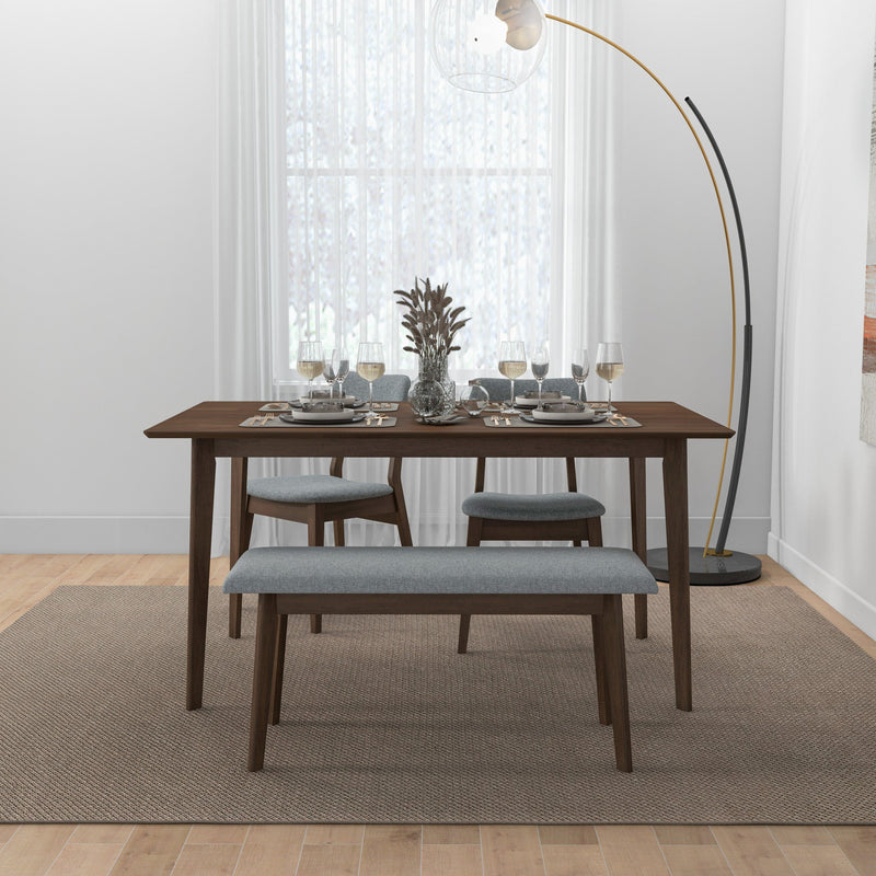 Abbott Dining set - 2 Abbott Chairs & 1 Abbott Bench | MidinMod | TX | Best Furniture stores in Houston