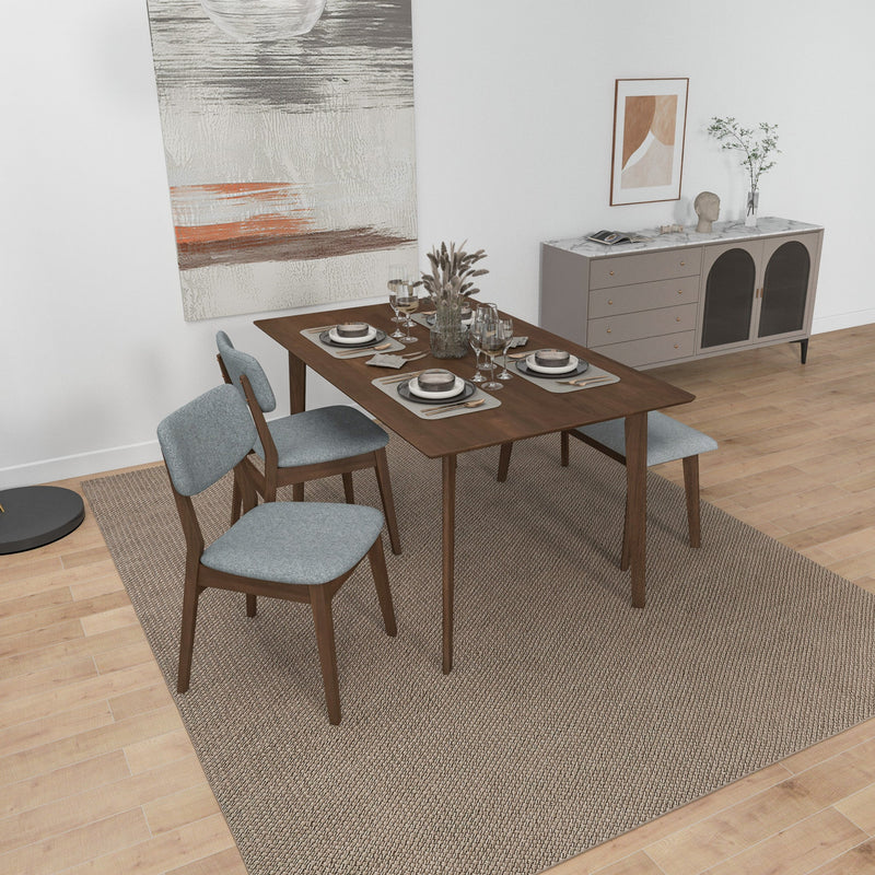 Abbott Dining set - 2 Abbott Chairs & 1 Abbott Bench | MidinMod | TX | Best Furniture stores in Houston