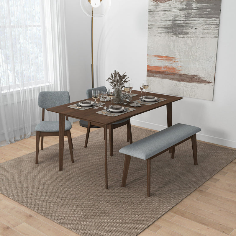 Abbott Dining set - 2 Abbott Chairs & 1 Abbott Bench | MidinMod | TX | Best Furniture stores in Houston