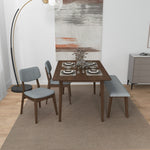 Abbott Dining set - 2 Abbott Chairs & 1 Abbott Bench | MidinMod | TX | Best Furniture stores in Houston