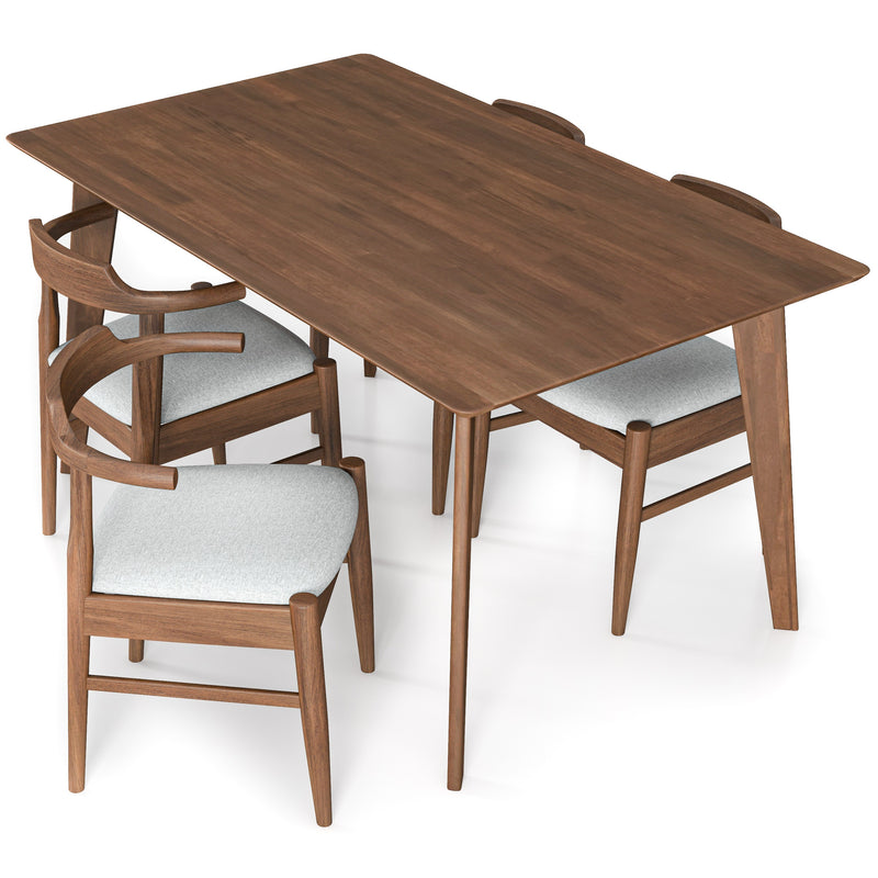 Abbott Dining set - 4 Zola Gray Chairs (Large) | MidinMod | Houston TX | Best Furniture stores in Houston