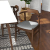 Alpine Large Dining Set - 4 Grey Sterling Dining Chairs | MidinMod | TX | Best Furniture stores in Houston