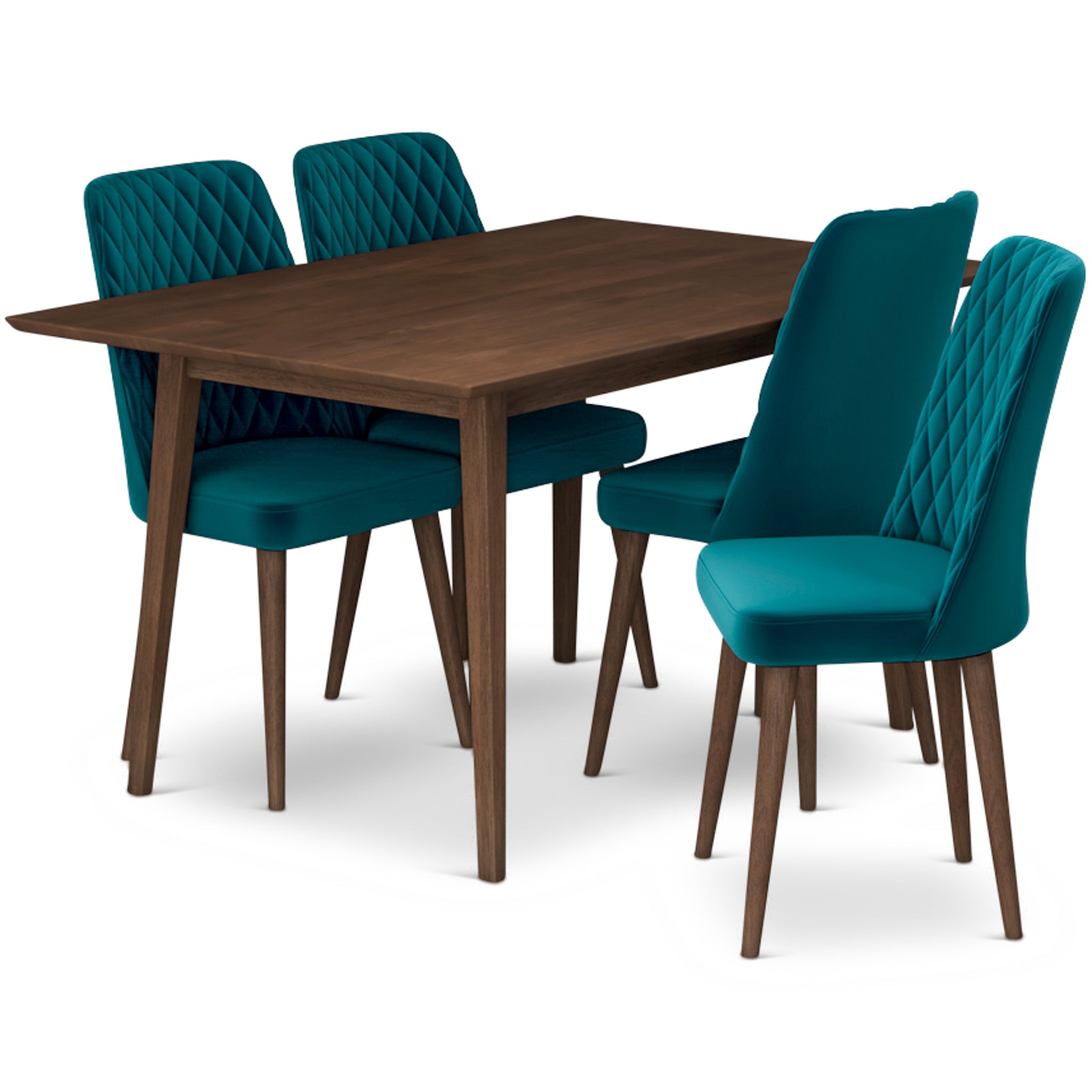 Teal dining chairs discount set of 6