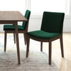 Adira Large Dining Set - 4 Virginia Green Velvet  Chairs | MidinMod | TX | Best Furniture stores in Houston