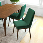 Brighton Dining Chair - Emerald Green  Velvet | MidinMod | Houston TX | Best Furniture stores in Houston