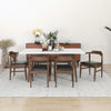 Dining Set, Alpine Large WHITE Table with 6 Zola Black Leather Chairs | Mid in Mod | Houston TX | Best Furniture stores in Houston