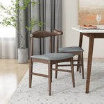 Alpine Large White Dining Set - 4 Winston Gray Chairs | MidinMod | TX | Best Furniture stores in Houston