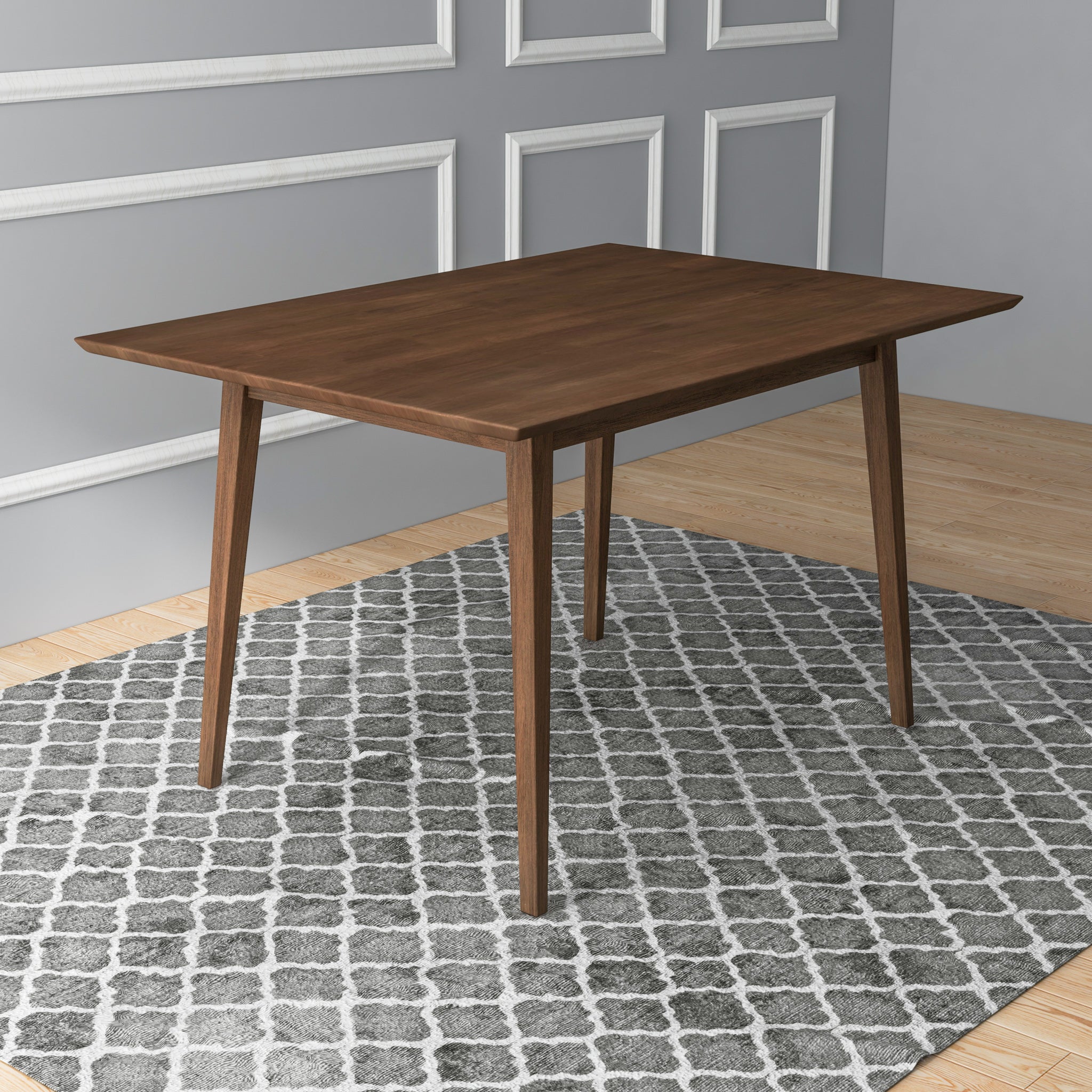 Alpine Small Walnut Dining Table - MidinMod